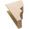 Ekena Millwork 11"W x 22"D x 33"H Classic Ridgewood Rough Cedar Woodgrain TimberThane Corbel, Primed Tan CORUR11X22X33RIDRCPR - alternate 5